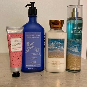Body spray and lotion